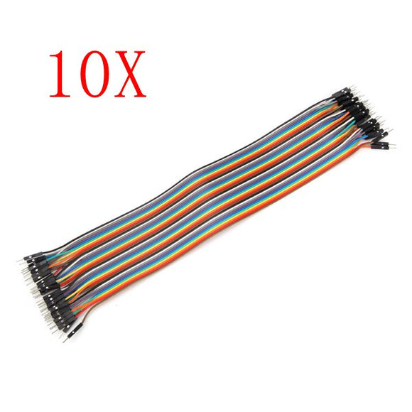 400pcs 30cm Male To Male Jumper Cable Dupont Wire For Arduino