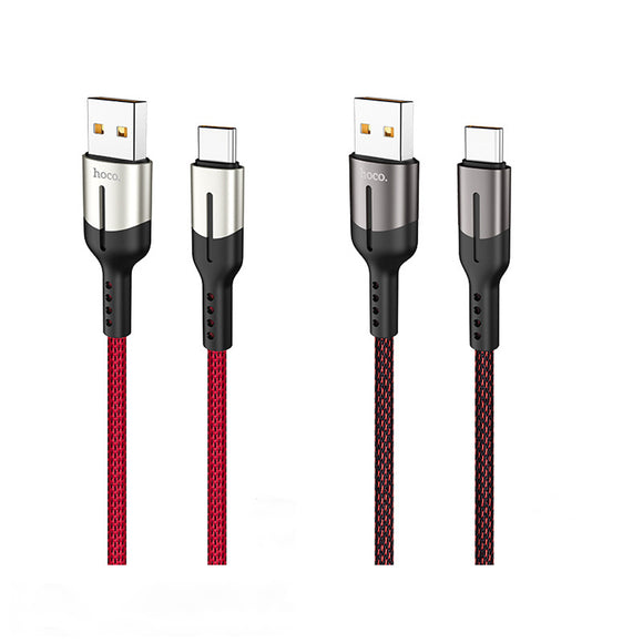 HOCO 5A Type C Micro USB Fast Charging Data Cable For HUAWEI XIAOMI Tablet VIVO OPPO