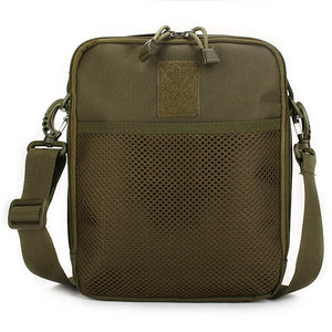 Men Women Nylon Sport Outdoor Tactical Army Ipad Shoulder Crossbody Bag