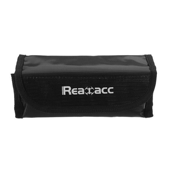 Realacc Fire Retardant LiPo Battery Pack Portable Explosion Proof Safety Bag 185x75x60mm