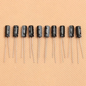 210Pcs 25 Value 0.1uF~220uF Electrolytic Capacitors Assortment Kit Set