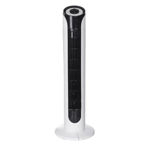 220V Tower Type Three-speed bladeless Electric Fan 0.8m White 3D Stereo Wind Bedroom