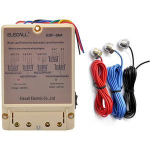 ELECALL EDF-96A Water Automatic Level Controller 10A 220V Electronic Water Liquid Level