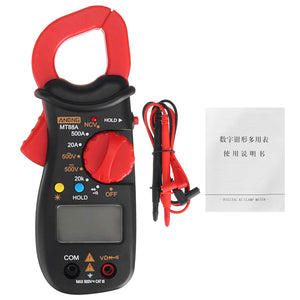 ANENG MT88A Digital Clamp Meter Multimeter DC/AC Voltage AC Current Tester Frequency Capacitance NCV Tester Measuring Tool