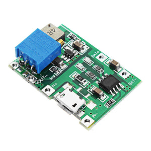 50pcs 3.7V 9V 5V 2A Adjustable Step Up 18650 Lithium Battery Charging Discharge Integrated Module