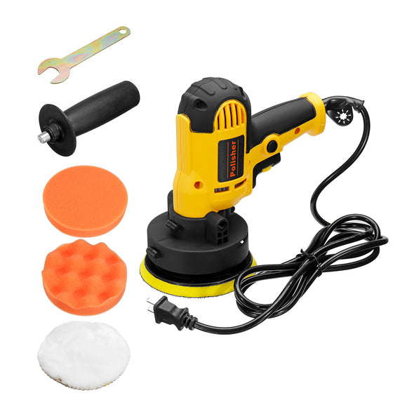 700W 220V Electric Car Polisher Polishing Machine Auto Polishing Machine Adjustable Speed Sanding Waxing Tool