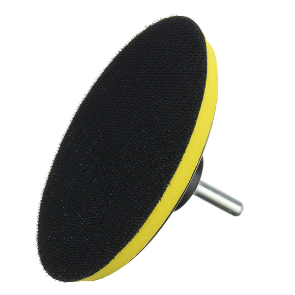 6Pcs 4/5/6/7Inch Car Polishing Disc Self-adhesive Polishing Wax Sponge Wheel Wool Pad