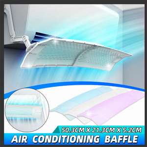 Air Conditioning Baffle Adjustable Foldable Air Conditioner Deflector Wind Shield