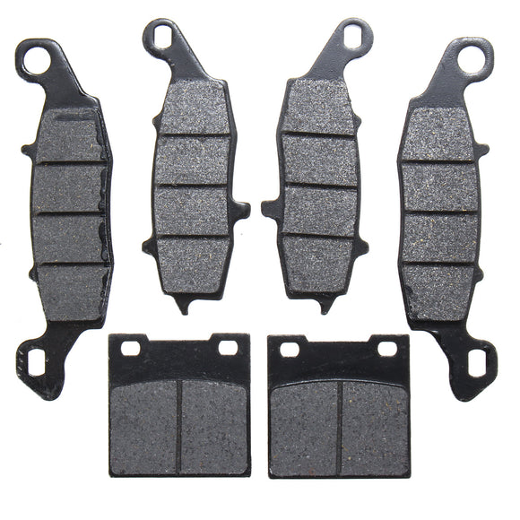 Front+Rear Ceramic Brake Pads For Suzuki GSX750F Katana 1998-2002 1999 2000 2001