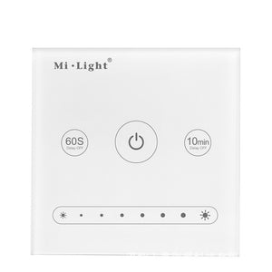 Milight AC100~220V To 0~10V L1 1-Channel Touch Panel Dimmer Switch for Single Color LED Light