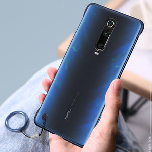 Bakeey Transparent Ultra Thin Anti Fall Matte Hard PC&Soft Edge With Finger Ring Protective Case For Xiaomi Redmi K20 / Redmi K20 PRO / Xiaomi Mi9T