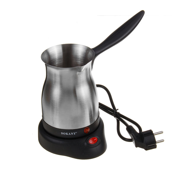 Stainless Steel Electric Turkish Greek Coffee Maker Machine Espresso Moka Pot