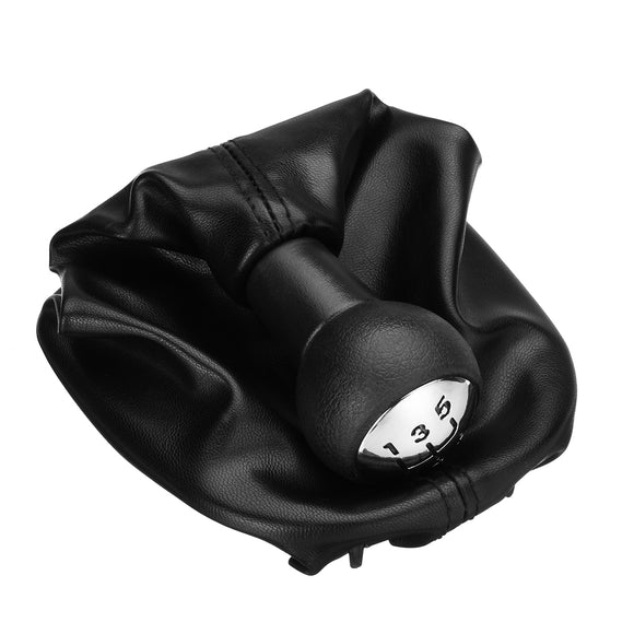 Manual Gear Shift Knob Ball Head Dust-proof Cover Assembly For Peugeot 307