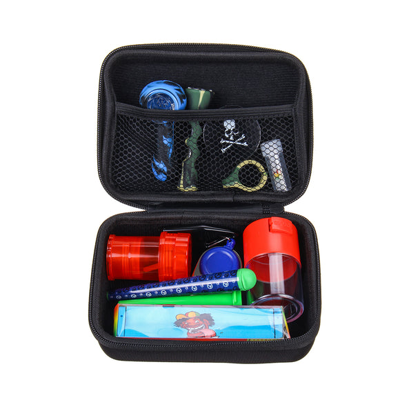 12 in 1 Multifunctional Smoking Water Pipe Box Bag Set Rolling Set Hoo kah Gift for Smoker