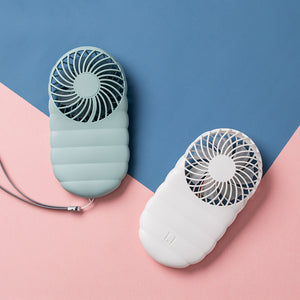 JORDAN&JUDY Mini USB Handheld Fan 3 Modes Cooling Wind Speed Cooler Outdoor Travel