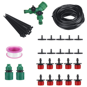 10/15/25m Hose Micro Drip Irrigation System Automatic Watering Kits Plant Garden Tools