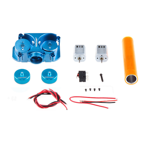 WORKER Mod Flywheel Update Kits For Nerf STF And CS-18 Toys Color Blue