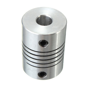 Machifit ID7/8/10mm Flexible Shaft Coupling OD19mm L25mm CNC Stepper Motor Coupler Connector