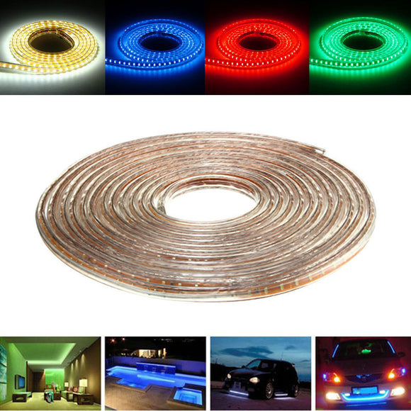 5M SMD3014 Waterproof LED Rope Lamp Party Home Christmas Indoor/Outdoor Strip Light 220V