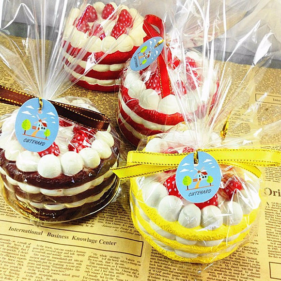 Eric Squishy Cuteyard Tag Jumbo Strawberry Cake Slow Rising Original Packaging Collection Gift Decor