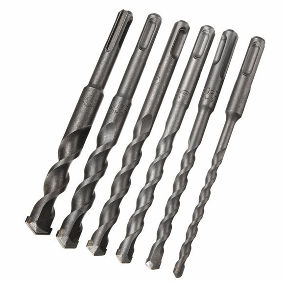 6 to 16mm Hammer Drill Bit SDS Plus Shank 150mm Concrete Drill Bits