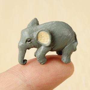 Tiny Q 2.8CM Elephant Mini Ornament Furnishing Articles