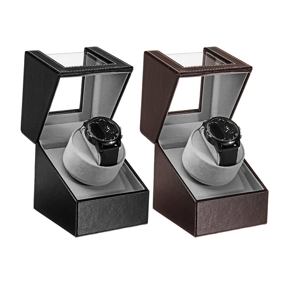 Automatic Watch Display Case Rotation Watch Winder Adjustable Display Holder Storage Box Mute Motor Watch Box