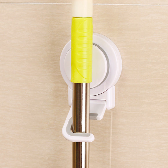 Multifunctional Seamless Sucker Mop Broom Hook Bath Holer Suction Cup Free Of Nail