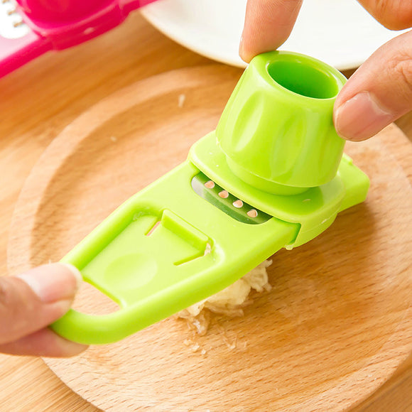 Creative Manual Garlic Ginger Masher Grinding Tool Machine Garlic Presser Crusher Cutter