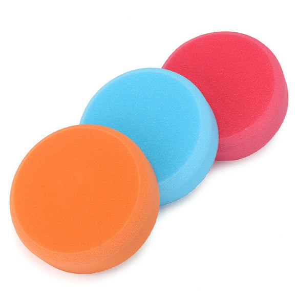 3pcs M14 Thread Sponge Buffing Pads Polishing Pad