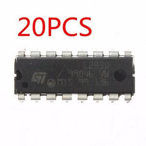 20Pcs L293D L293 L293B DIP / SOP Push Pull Four Channel Motor Driver IC