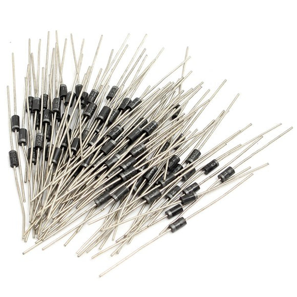 100Pcs 1N4001 1A 50V Diode