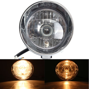 6 3/4inch 12V Motorcycle Hi/Low Beam Headlight For Honda/Suzuki/Yamaha/Kawasaki