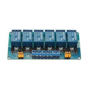 BESTEP 6 Channel 24V Relay Module High And Low Level Trigger For Arduino