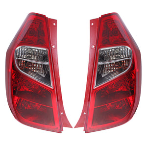 12V Car Left/Right Tail Light Brake Trun Lamp Red for Hyundai i10 Mk1 Hatchback 11-14