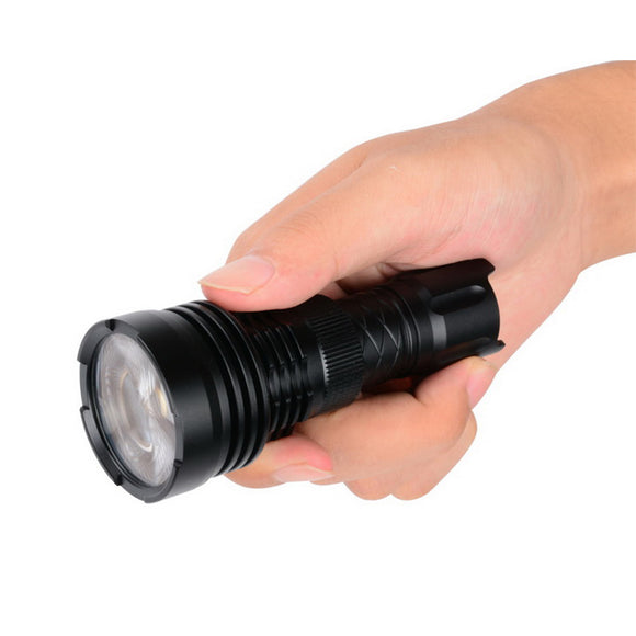 HaikeLite HT08 XPL HD 5000K 850Lumens Mode Set Zoomable Tactical LED Flashlight