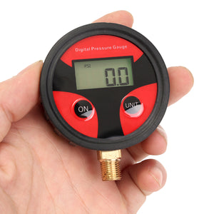 0-200PSI Car Truck Bike Auto Car Tyre Tire Air Pressure Gauge Dial Meter Tester