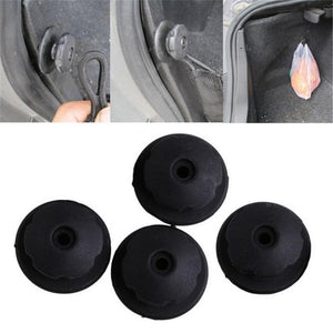 4pcs Mounting Point Car Auto Rear Cargo Trunk Organizer Luggage Net Hardware Car Hook