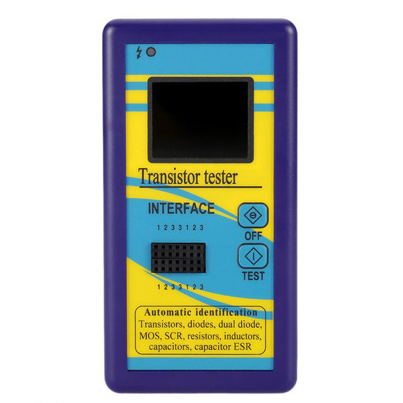 128 x 160 TFT Color Display Multifunctional Transistor Tester