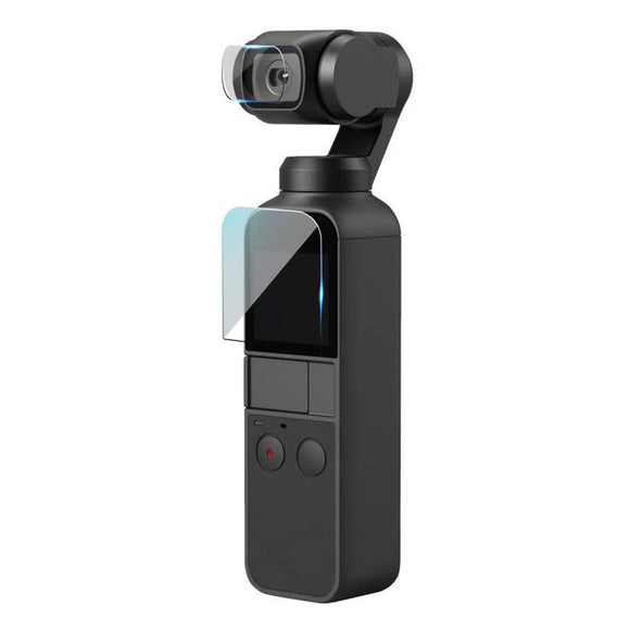 4H Tempered Glass Screen Protector Lens Film Full Coverage For DJI OSMO Pocket 3-Axis Stabilized Handheld Camera Gimbal