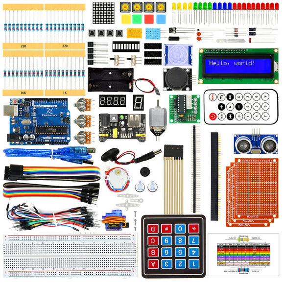 Freenove Ultimate Starter Kits with Controller Compatible with Arduino - products that work with official Arduino boards