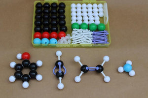 136Pcs Chemistry Molecular Structure Model Kit General & Organic Chemistry Atom Bonds Molecules Medical Set