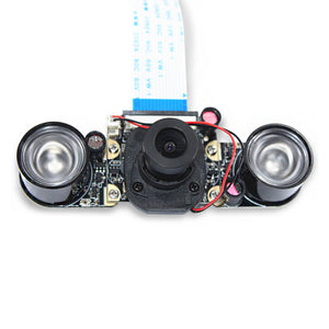 Night Vision Camera Module 5MP OV5647 72 Focal Adjustable Day and Night Switch Camera Board with Automatic IR-CUT