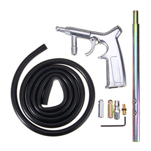 Air Sandblaster Spray Gun Grit Shot Tool Kit Hose Tube Sandblaster Rust Remover