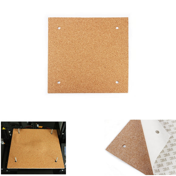 310*310*3mm Heated Bed Hotbed Thermal Heating Pad Insulation Cotton For CR-10 3D Printer