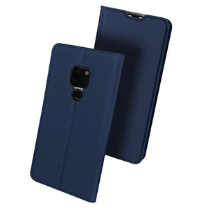 DUX DUCIS Shockproof Flip PU Leather Card Slot Full Cover Protective Case for Huawei Mate 20