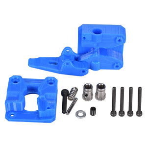 Clone Btech Upgrade Long Distance Remote Blue Dual Gear Extruder Full Kit for Prusa i3 3D Printer