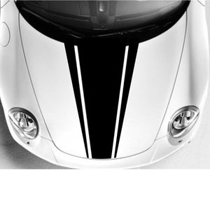 DIY Car Body Bonnet Vinyl Racing Stripe Pinstripe Decal Stickers 54CMx85CM