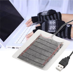 DC 5V 2.5W USB Heating Plate Warmer For Gloves Mouse Pad