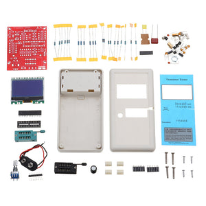 Original Hiland DIY M12864 Graphics Version Transistor Tester Kit LCR ESR PWM